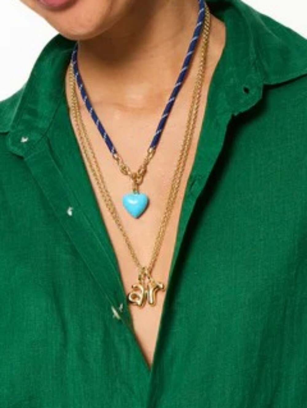 Roxanne Assoulin The Happy Cord Charm Necklace